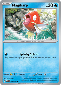 Magikarp 129/165 Pokémon card from 151 for sale at best price