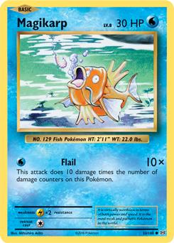 Magikarp 33/108 Pokémon card from Evolutions for sale at best price