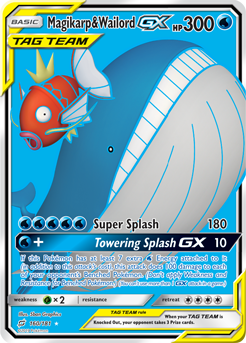 Magikarp Wailord GX 160/181 Pokémon card from Team Up for sale at best price