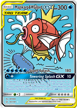 Magikarp Wailord GX 161/181 Pokémon card from Team Up for sale at best price