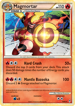 Magmortar 16/95 Pokémon card from Call of Legends for sale at best price