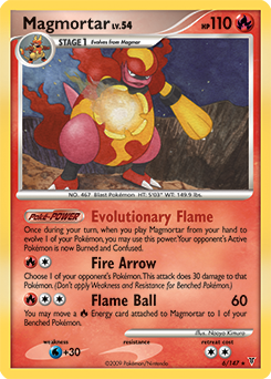 Magmortar 6/147 Pokémon card from Supreme Victors for sale at best price