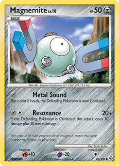 Magnemite 87/130 Pokémon card from Diamond & Pearl for sale at best price