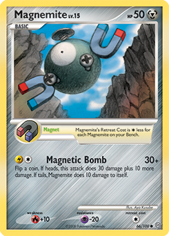 Magnemite 66/100 Pokémon card from Stormfront for sale at best price