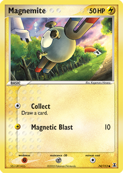 Carte Pokémon Magneti 74/113 de la série Ex Espèces Delta en vente au meilleur prix