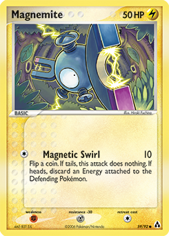 Carte Pokémon Magneti 59/92 de la série Ex Créateurs de Légendes en vente au meilleur prix