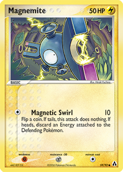 Magnemite 59/92 Pokémon card from Ex Legend Maker for sale at best price