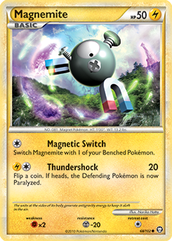Magnemite 68/102 Pokémon card from Triumphant for sale at best price