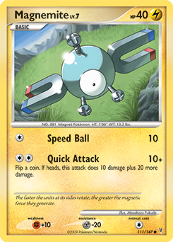 Magnemite 111/147 Pokémon card from Supreme Victors for sale at best price