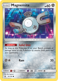 Magnemite 81/156 Pokémon card from Untra Prism for sale at best price