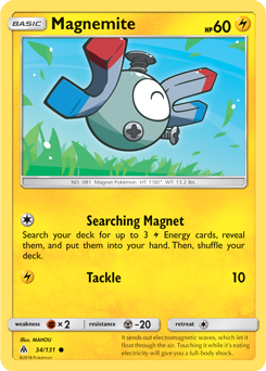 Magnemite 34/131 Pokémon card from Forbidden Light for sale at best price