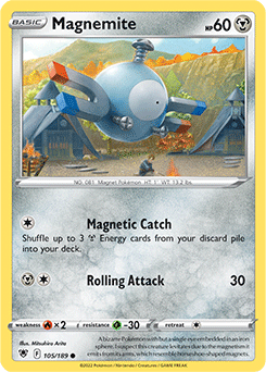 Magnemite 105/189 Pokémon card from Astral Radiance for sale at best price
