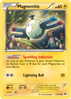 Magnemite 51/162 Pokémon card from Breakthrough for sale at best price