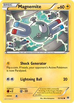 Magnemite 52/162 Pokémon card from Breakthrough for sale at best price