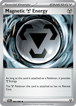 Rare Pokémon card Magnetic Metal Energy 85/86 from Chaos Rising expansion