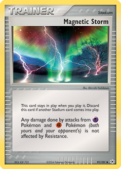 Magnetic Storm 91/101 Pokémon card from Ex Hidden Legends for sale at best price