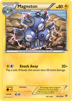 Magneton 45/135 Pokémon card from Plasma Storm for sale at best price