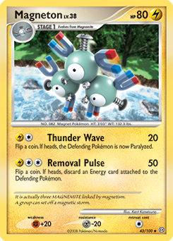 Magneton 43/100 Pokémon card from Stormfront for sale at best price