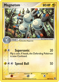 Magneton 48/113 Pokémon card from Ex Delta Species for sale at best price