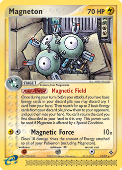 Magneton 17/97 Pokémon card from Ex Dragon for sale at best price