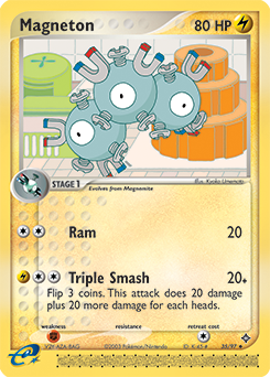 Magneton 35/97 Pokémon card from Ex Dragon for sale at best price