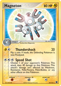 Magneton 27/112 Pokémon card from Ex Fire Red Leaf Green for sale at best price