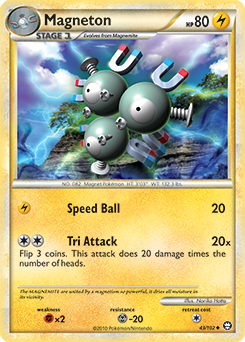 Magneton 43/102 Pokémon card from Triumphant for sale at best price