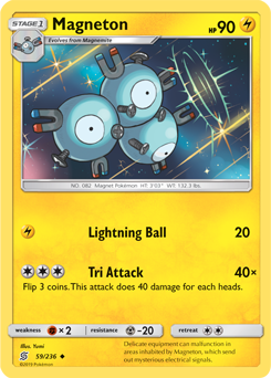 Magneton 59/236 Pokémon card from Unified Minds for sale at best price