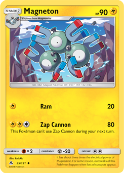 Magneton 35/131 Pokémon card from Forbidden Light for sale at best price