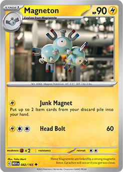 Magneton 82/165 Pokémon card from 151 for sale at best price