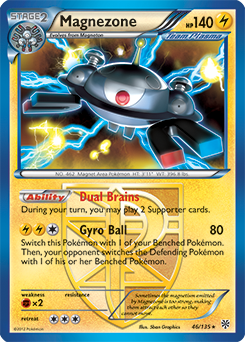 Magnezone 46/135 Pokémon card from Plasma Storm for sale at best price