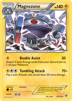Magnezone 47/135 Pokémon card from Plasma Storm for sale at best price