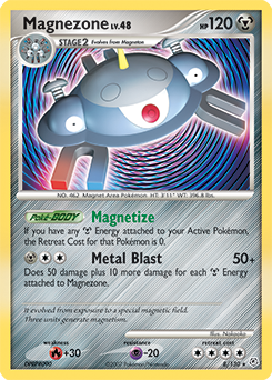 Magnezone 8/130 Pokémon card from Diamond & Pearl for sale at best price