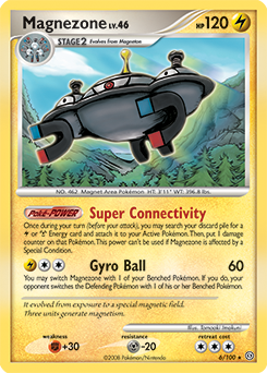 Magnezone 6/100 Pokémon card from Stormfront for sale at best price