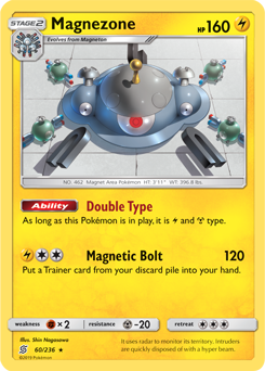 Magnezone 60/236 Pokémon card from Unified Minds for sale at best price