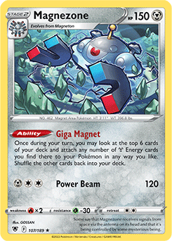 Magnezone 107/189 Pokémon card from Astral Radiance for sale at best price