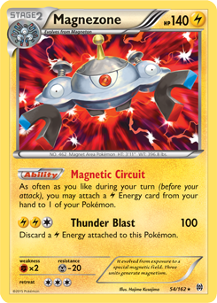 Magnezone 54/162 Pokémon card from Breakthrough for sale at best price