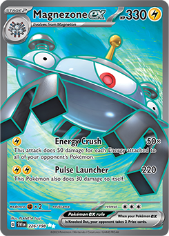 Magnezone ex 226/198 Pokémon card from Scarlet & Violet for sale at best price