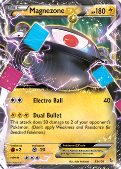 Magnezone EX 35/106 Pokémon card from Flashfire for sale at best price