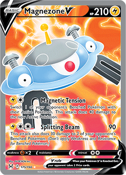 Magnezone V 175/196 Pokémon card from Lost Origin for sale at best price