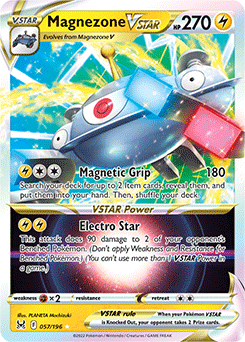Magnezone VSTAR 057/196 Pokémon card from Lost Origin for sale at best price
