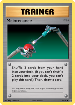 Maintenance 79/108 Pokémon card from Evolutions for sale at best price