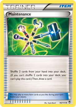 Maintenance 96/111 Pokémon card from Furious Fists for sale at best price