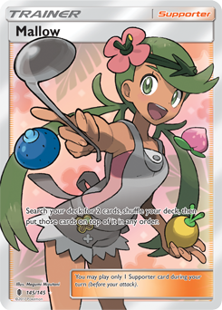 Mallow 145/145 Pokémon card from Guardians Rising for sale at best price