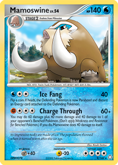 Mamoswine 9/146 Pokémon card from Legends Awakened for sale at best price