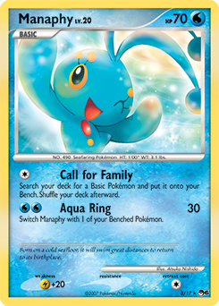 Manaphy 3/17 Pokémon card from POP 6 for sale at best price