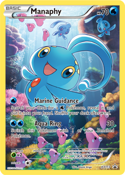 Promo Pokémon card Manaphy XY113 from XY Promos expansion