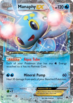 Manaphy EX 32/122 Pokémon card from Breakpoint for sale at best price