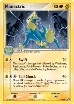 Manectric 7/106 Pokémon card from Ex Emerald for sale at best price