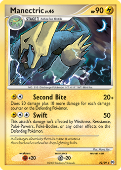 Carte Pokémon Manectric 22/99 de la série Arceus en vente au meilleur prix